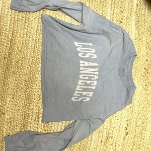 Los Angeles cropped top